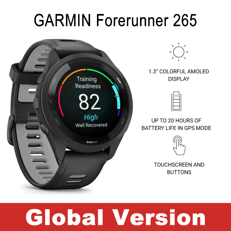 Timex Watches Smartwatch - Relógio Inteligente Garmin Forerunner 265 para