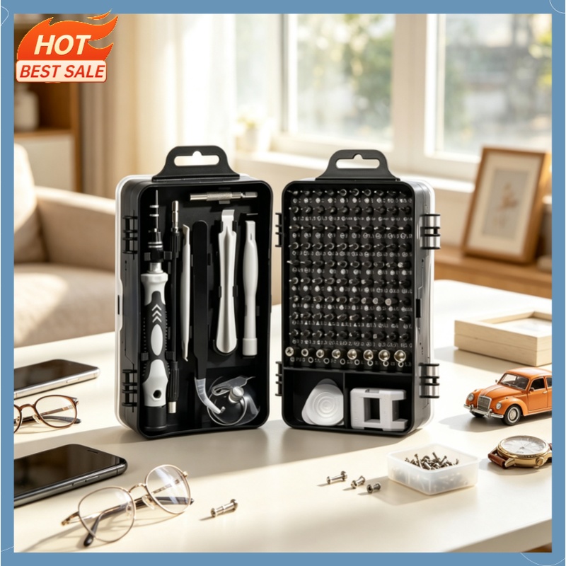Watchmaker Screwdriver - Conjunto de Chaves de Precisão Profissional