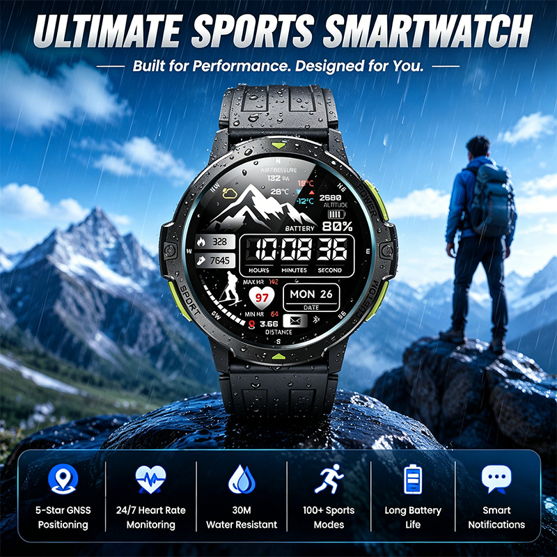 Timex Watches Smartwatch - Relógio Inteligente com Posicionamento GNSS Independente