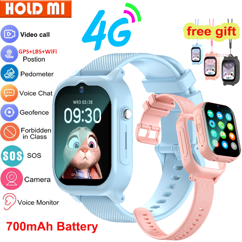 Smartwatch Watches For Children - Relógio inteligente crianças 4g gps wifi