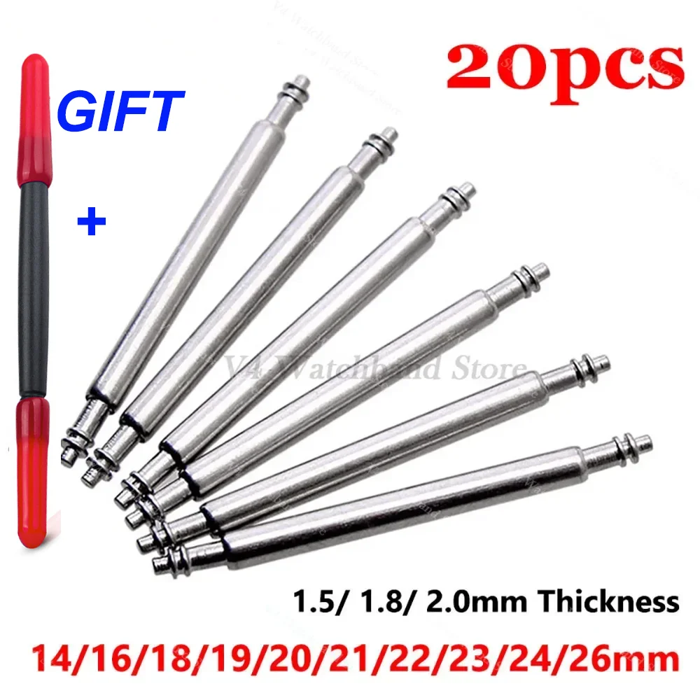 Spring Bar Tool - 20 peças pinos de mola de