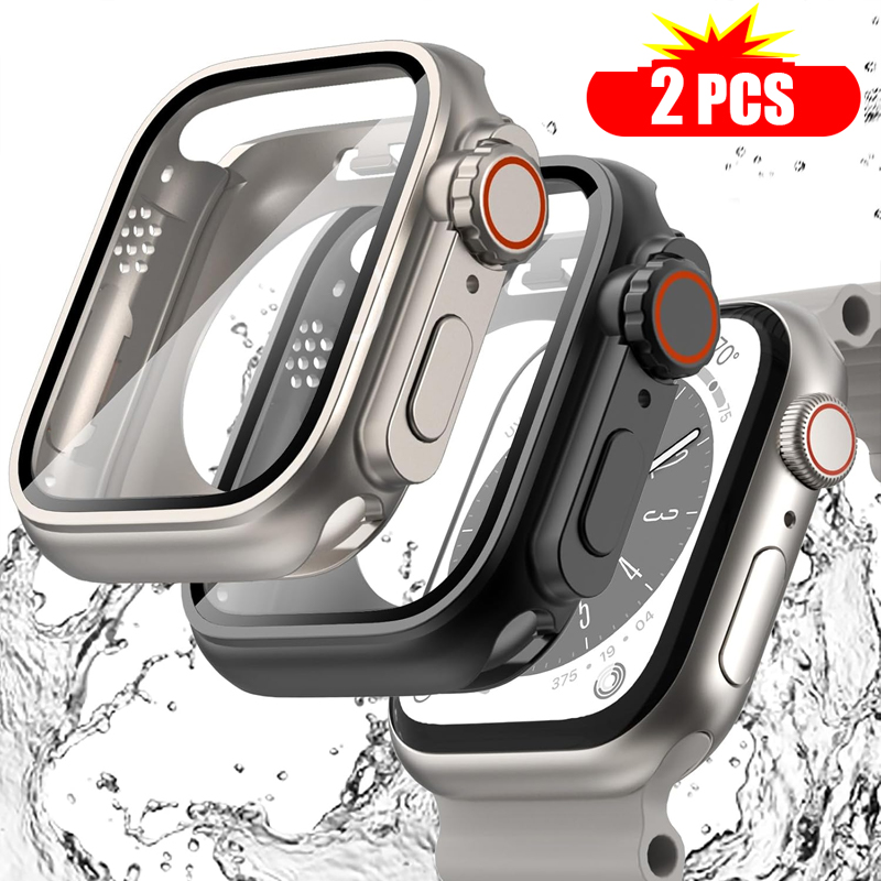 Iwatch Smartwatch Series 7 - Vidro Temperado e Capa para Apple