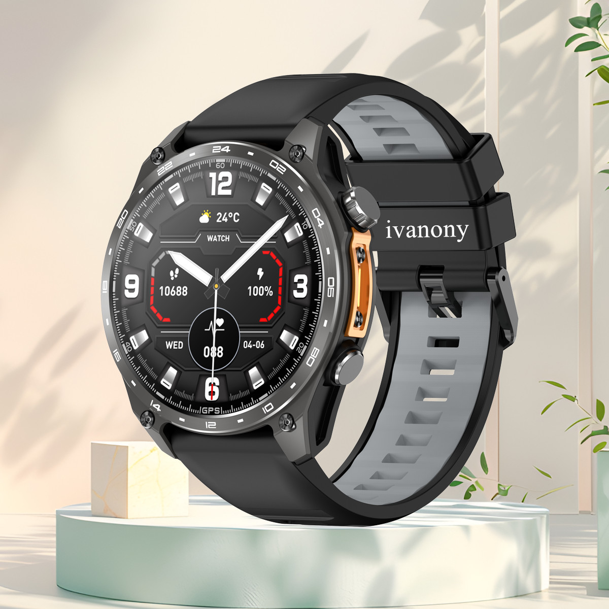 Smartwatch Watch Whatsapp - 3atm à prova dwaterproof água esportes