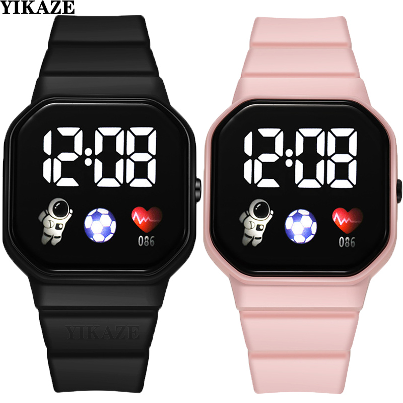 Smartwatch Watches For Girls - Crianças relógio esporte led relógios digitais