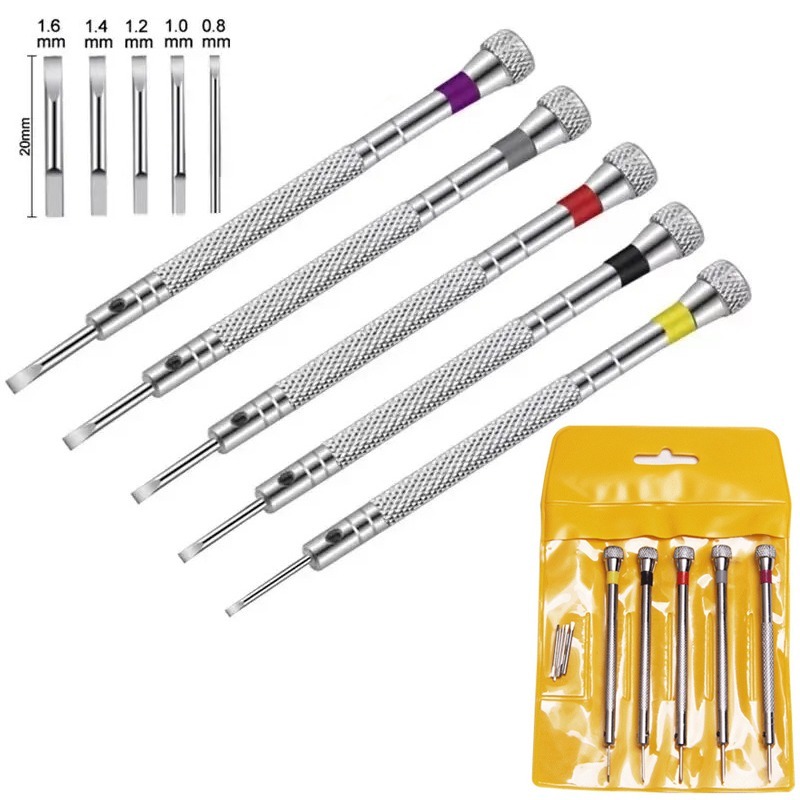 Watchmaker Screwdriver - Chave de fenda de aço de