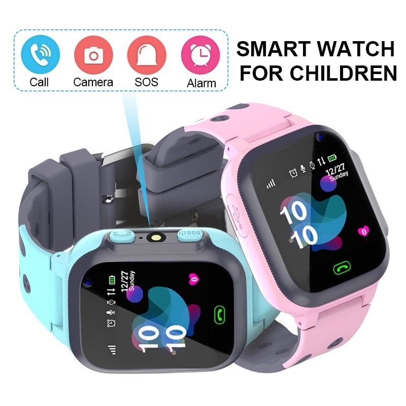 Smartwatch Watches For Children - Crianças relógio inteligente à prova dwaterproof