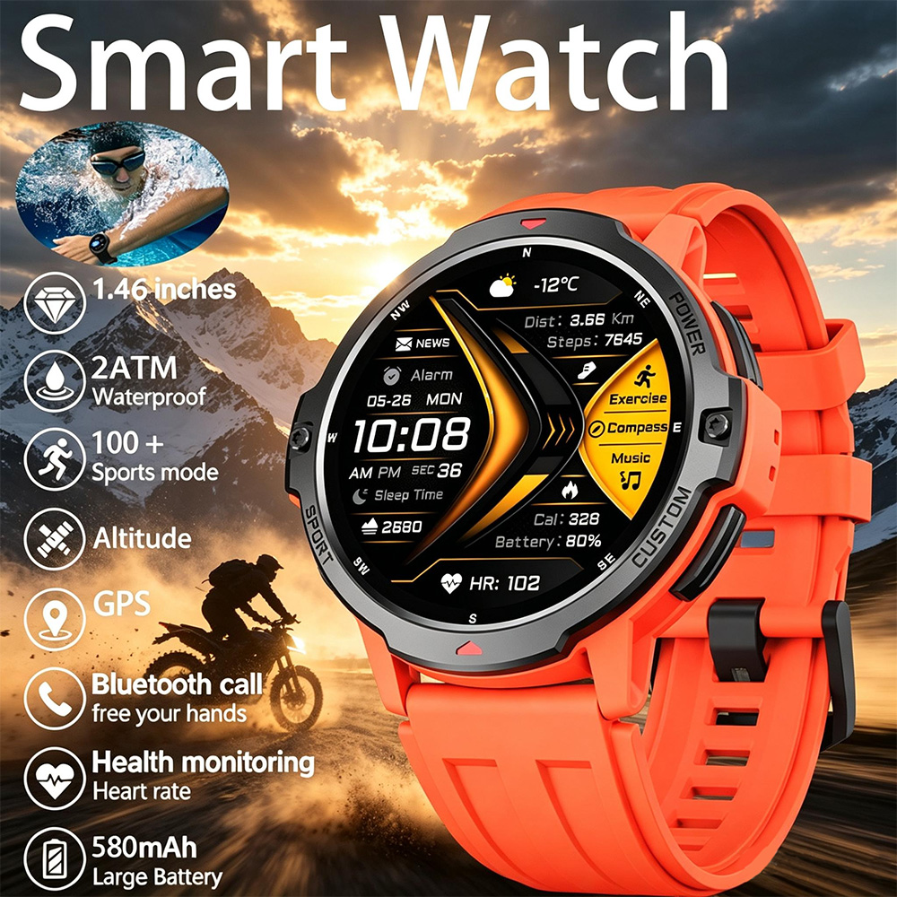 Timex Watches Smartwatch - NOVO Smartwatch Militar com GPS e