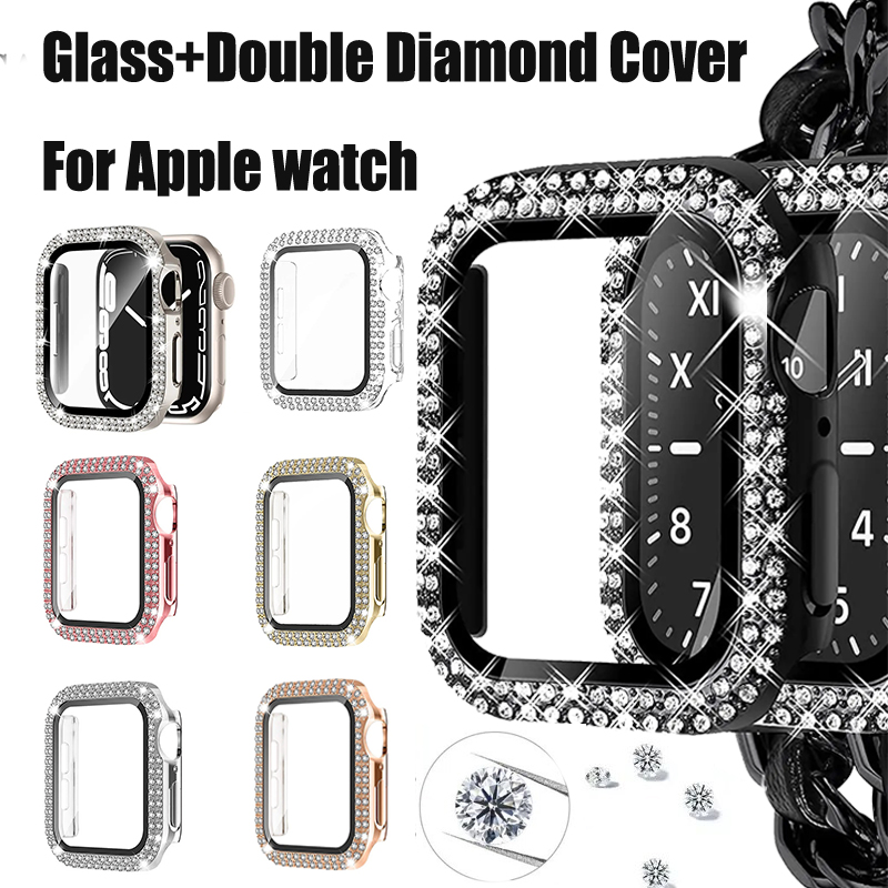 Iwatch Smartwatch Series 7 - Vidro + capa de diamante para