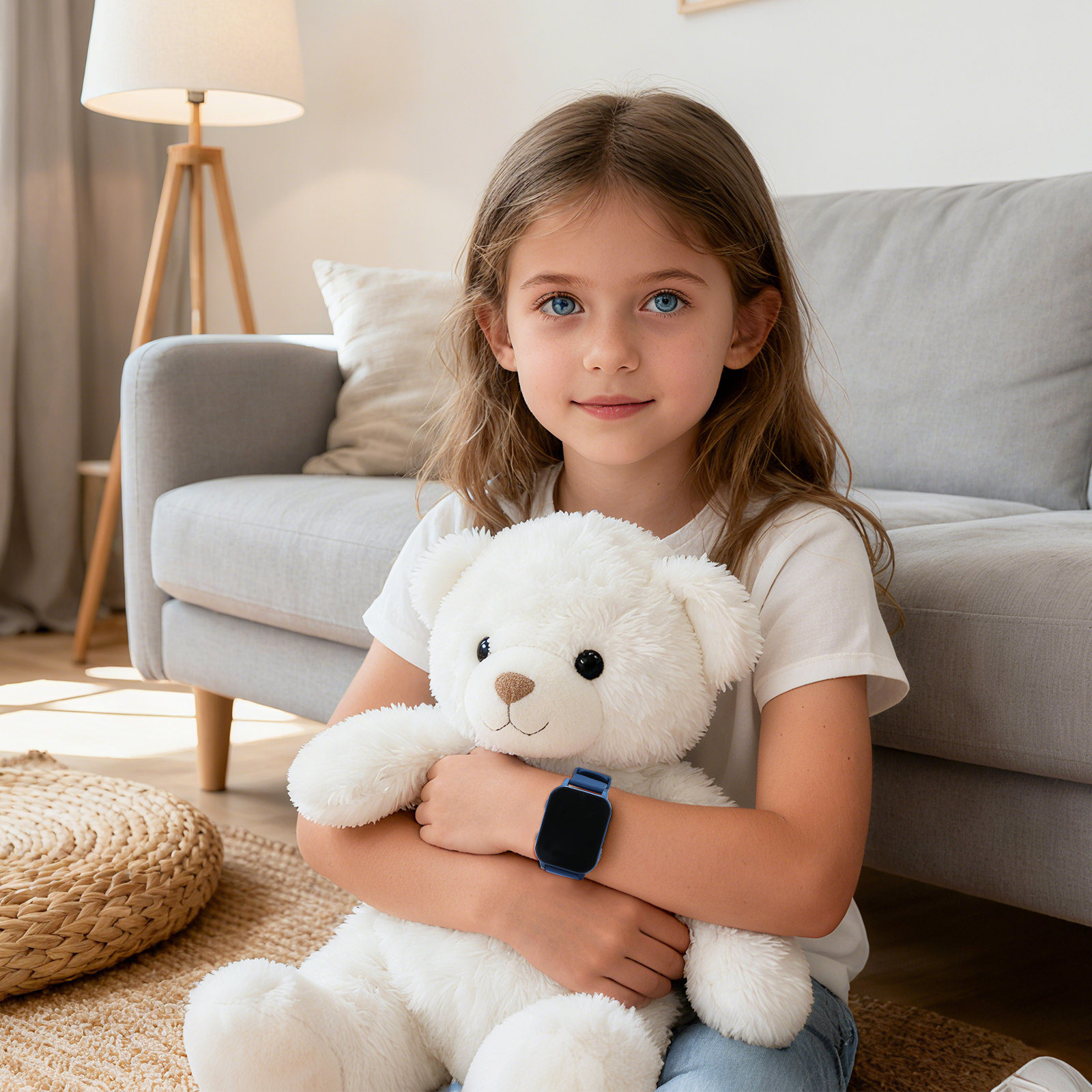 Smartwatch Pink Watches For Kids - Relógio Inteligente Infantil com Jogos Digital