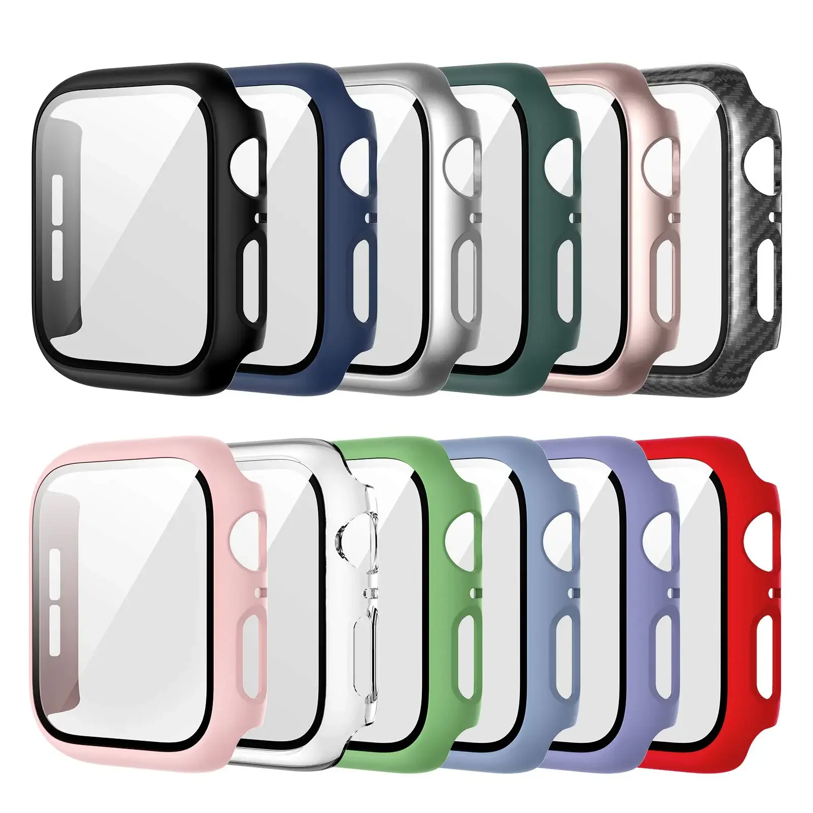 Iwatch Smartwatch Series 7 - Vidro temperado + capa para apple