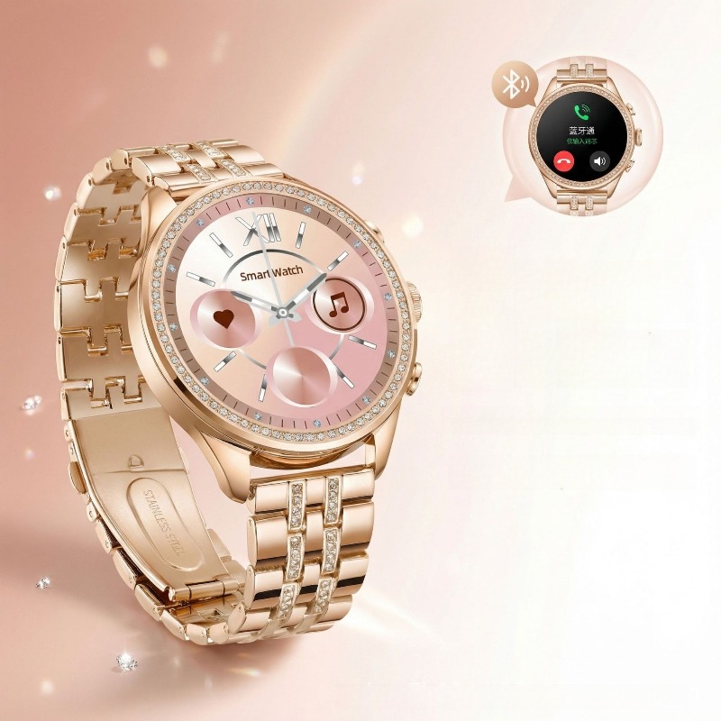 Smartwatch Health Watches For Women - Fornecimento Exclusivo Transfronteiriço: Novo Smartwatch Feminino