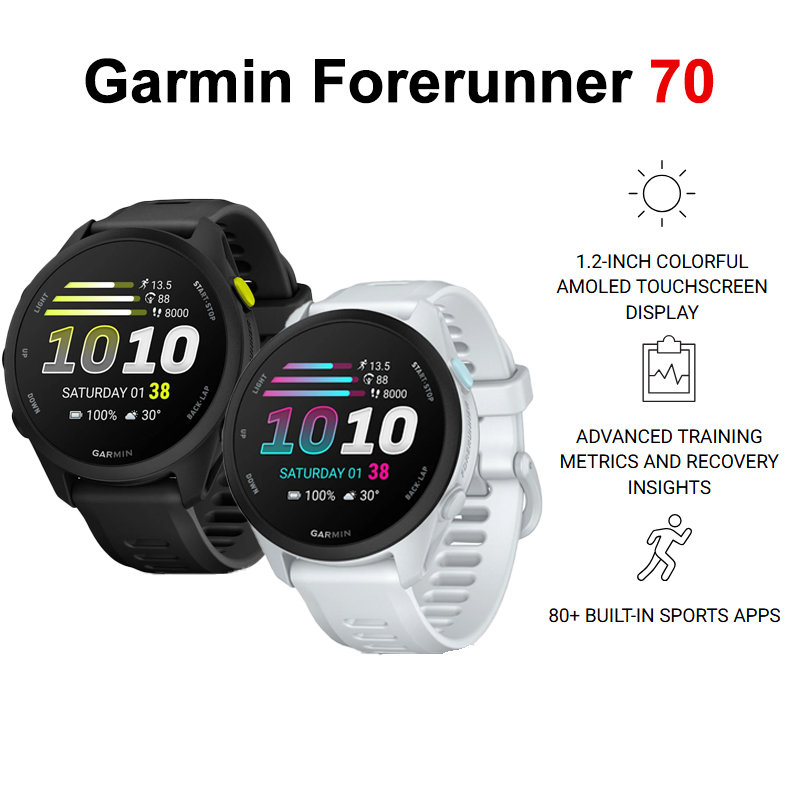 Timex Watches Smartwatch - Garmin Forerunner 70 com até 13