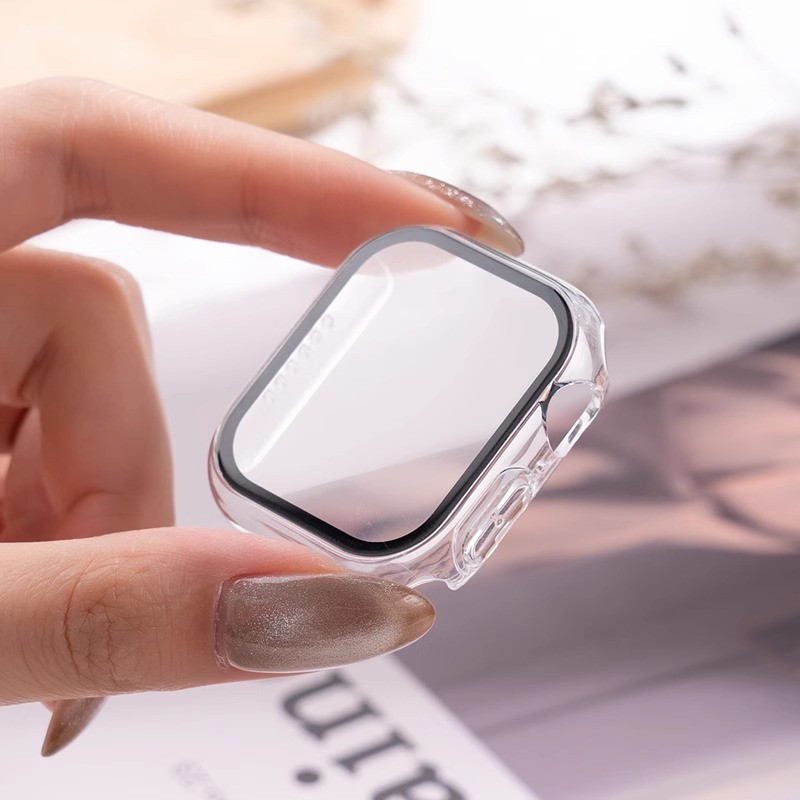 Iwatch Smartwatch Series 7 - 3 pacote de vidro + capa