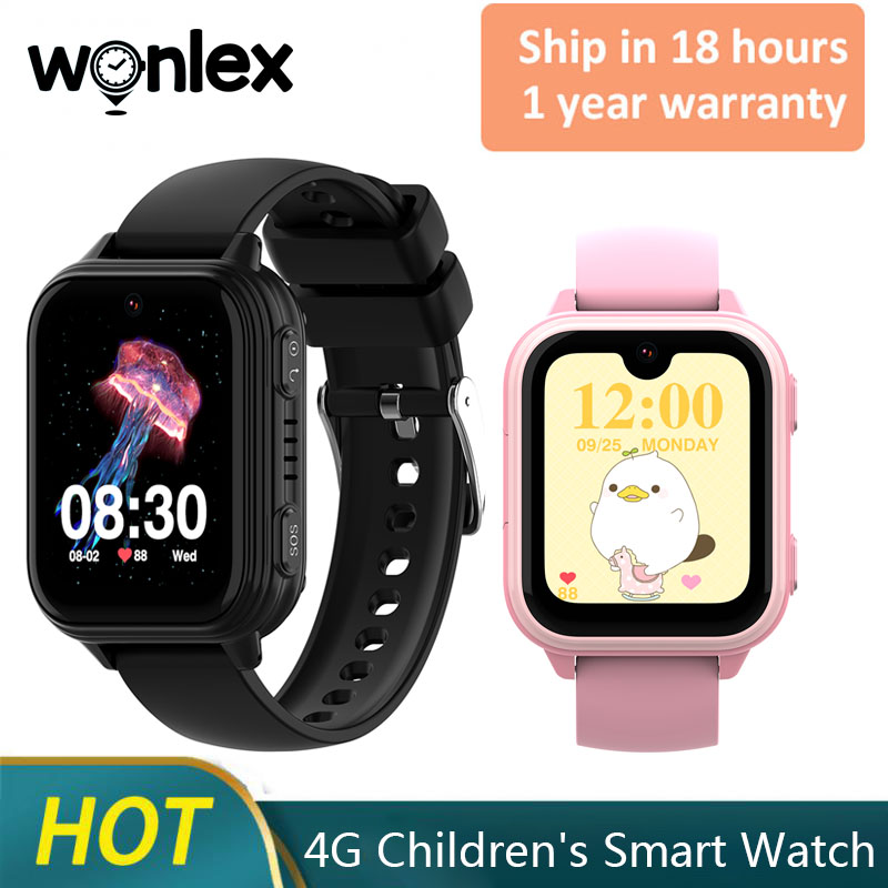 Smartwatch Watch Whatsapp - Wonlex 4g crianças relógio inteligente kt33