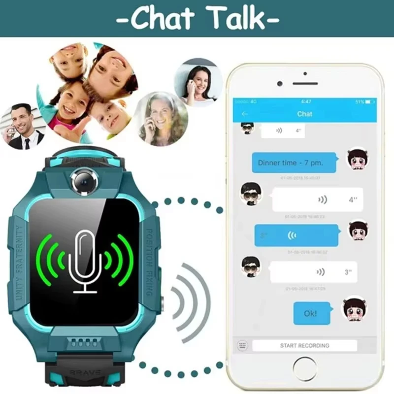 Novas crianças relógio intelig - Smartwatch Watches For Children avaliação e preço