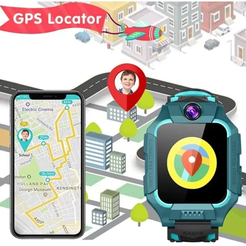 Novas crianças relógio intelig - Smartwatch Watches For Children avaliação e preço