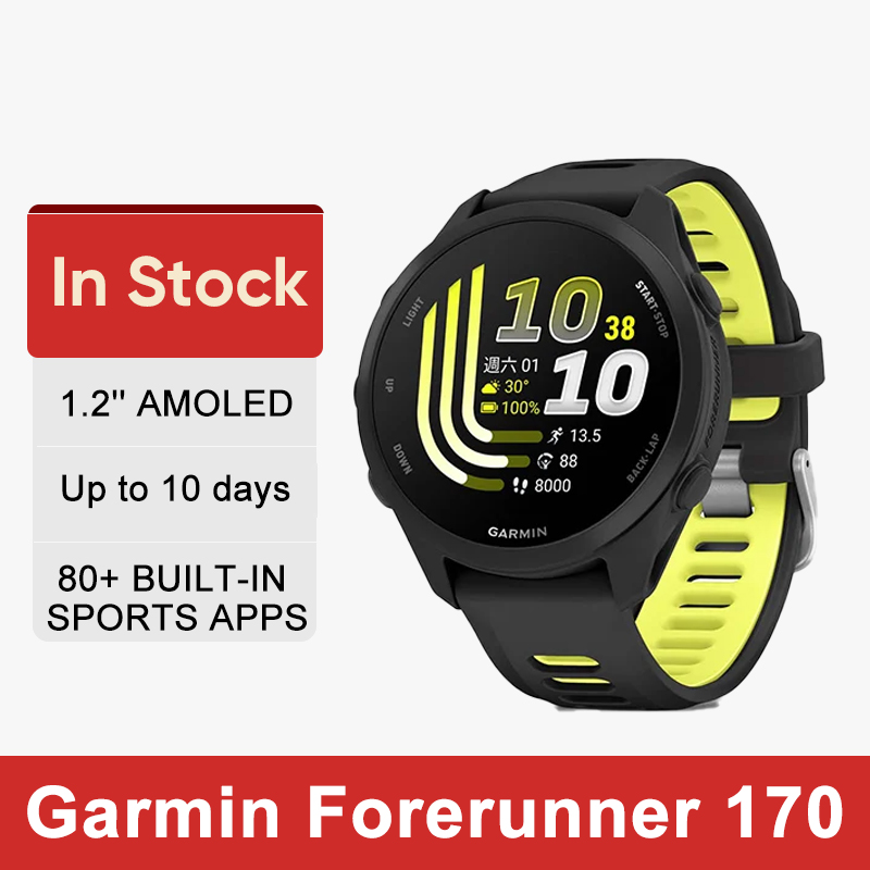 Garmin Forerunner 170 1.2'' AM - Timex Watches Smartwatch avaliação e preço