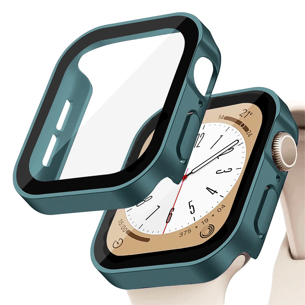 Vidro + capa para apple watch  - Smartwatch Watches For Girls avaliação e preço