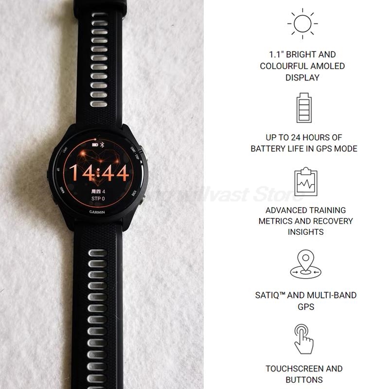 Garmin Forerunner 265: Métrica - Timex Watches Smartwatch avaliação e preço