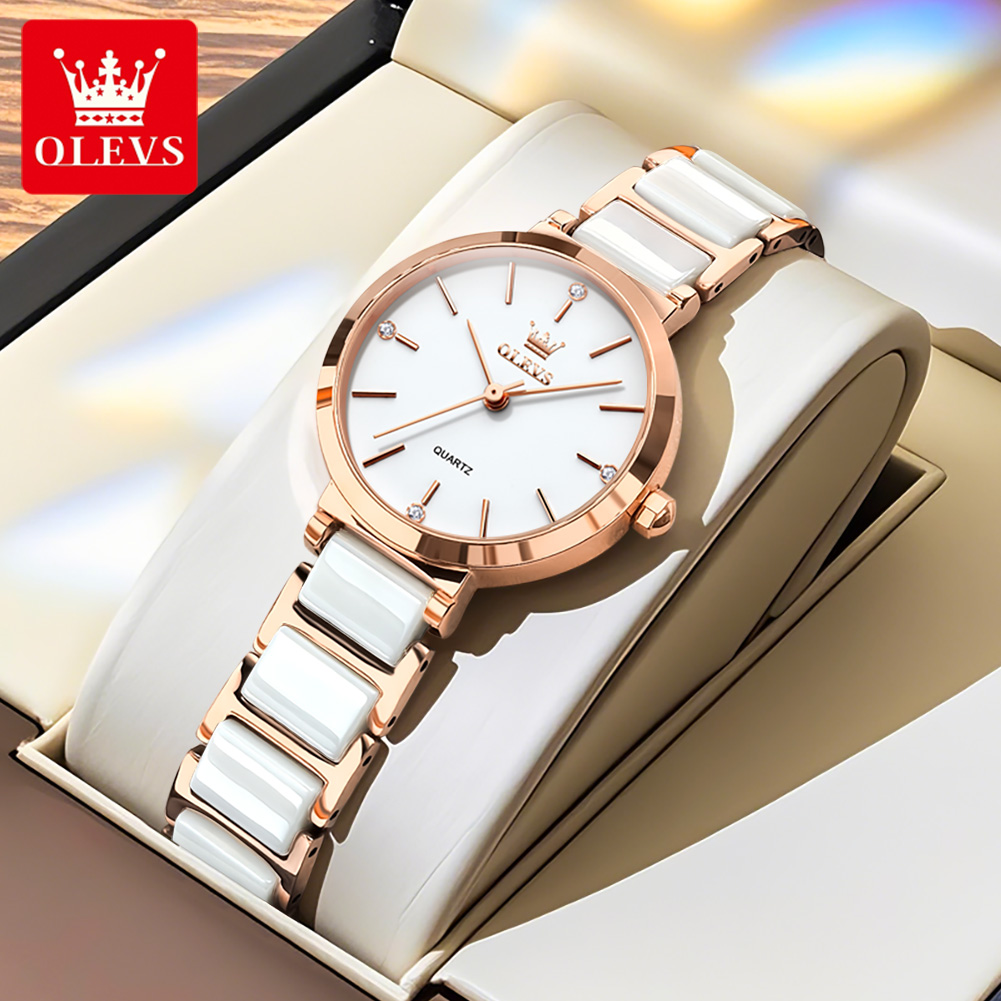 Olevs relógio feminino 5877 lu - Analog Quartz Watch avaliação e preço
