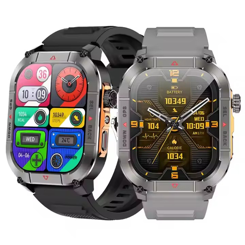 Novo hk84 relógio inteligente  - Smartwatch Casual Watches For Men avaliação e preço