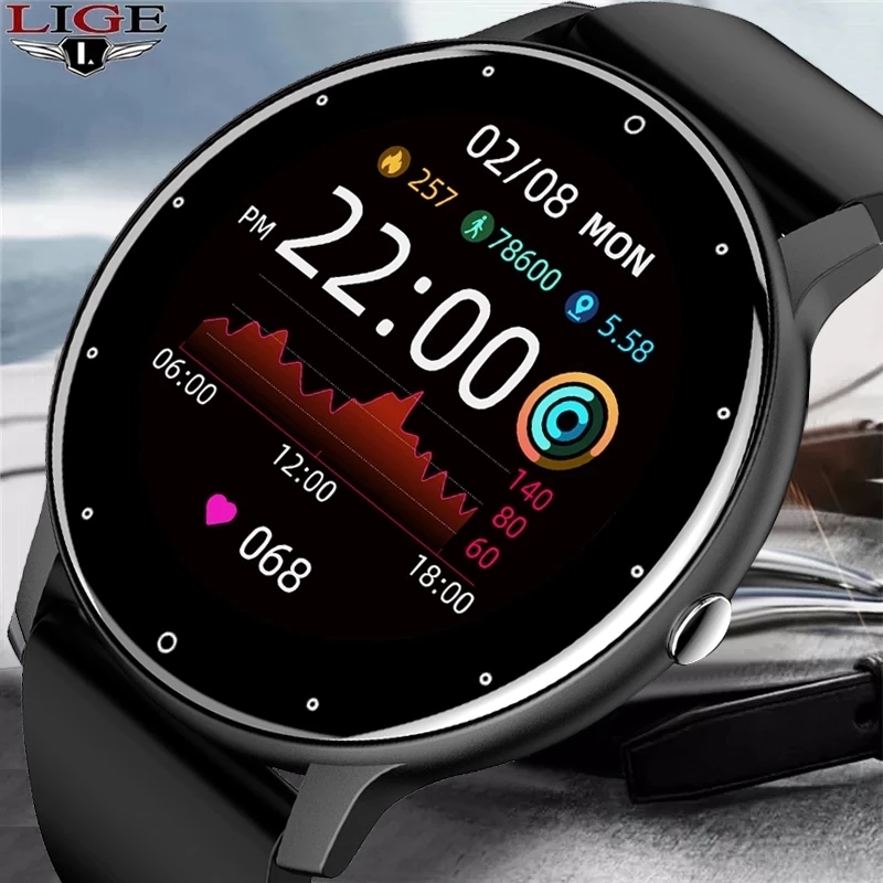 LIGE 2026 Novo Relógio Intelig - Watch Smartwatch Android avaliação e preço