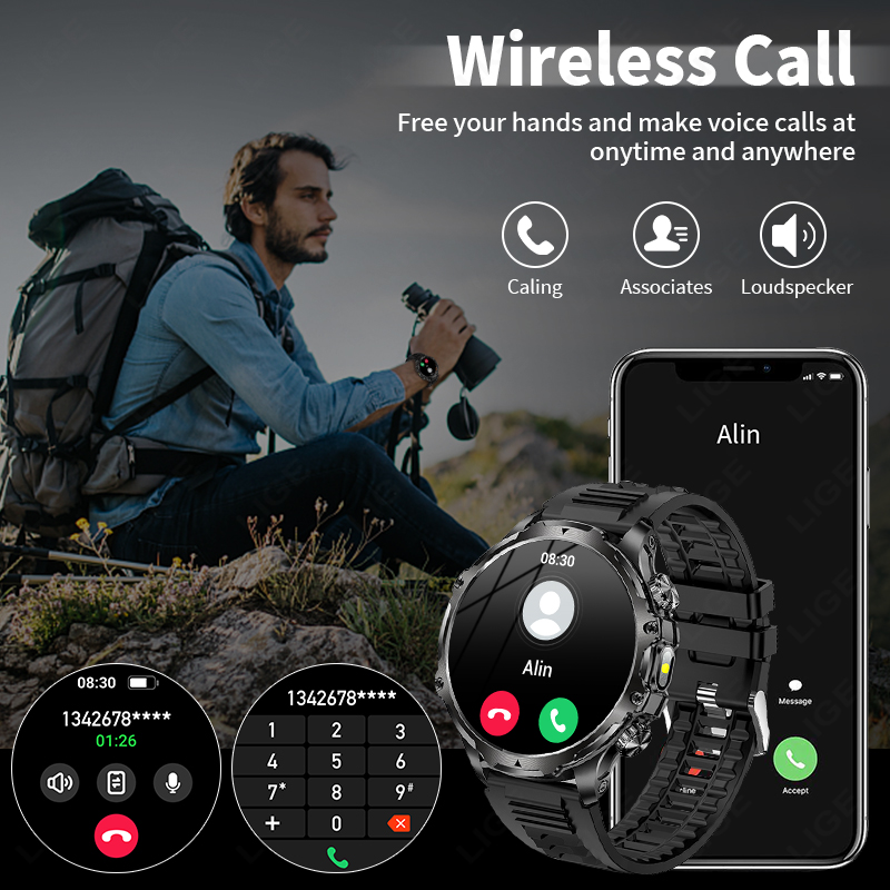 Lige smartwatch militar mascul - Timex Watches Smartwatch avaliação e preço