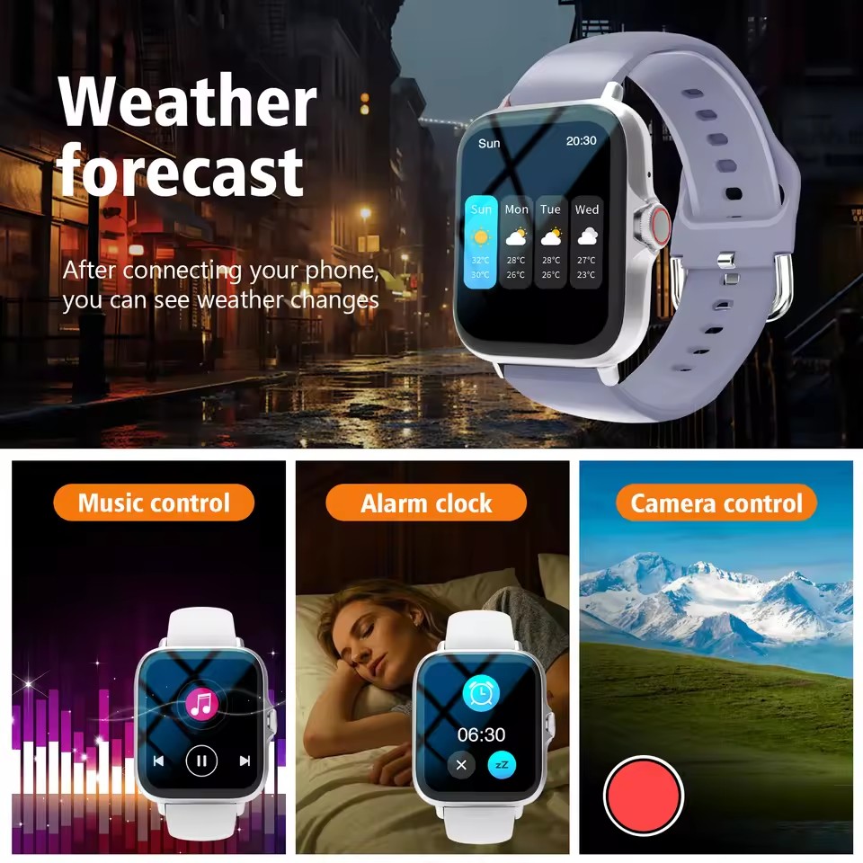 Relógio Inteligente com Chamad - Smartwatch Health Watches For Women avaliação e preço