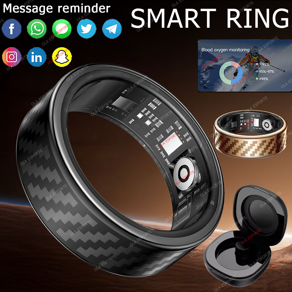 Novo Anel Inteligente com Noti - Smartwatch Health Watches For Women avaliação e preço