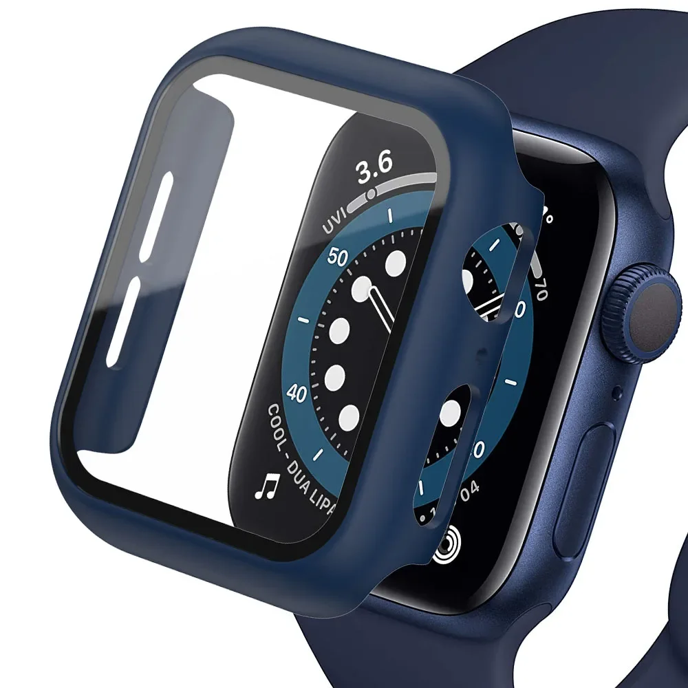 Vidro temperado + capa para ap - Iwatch Smartwatch Series 7 avaliação e preço