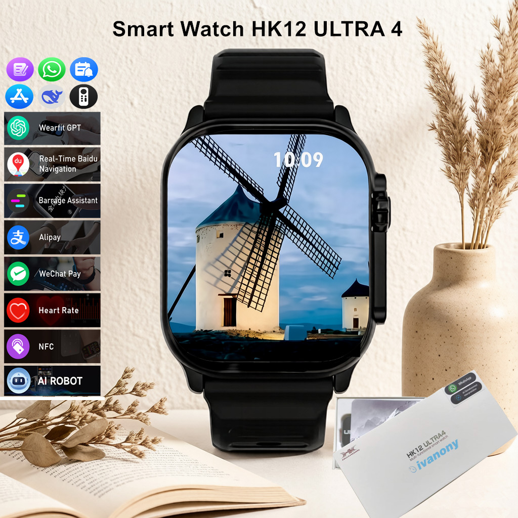 Relógio Inteligente HK12 Ultra - Smartwatch Watch Whatsapp avaliação e preço