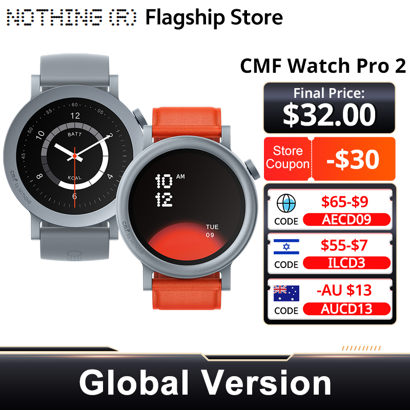CMF by Nothing Versão Global W - Timex Watches Smartwatch avaliação e preço
