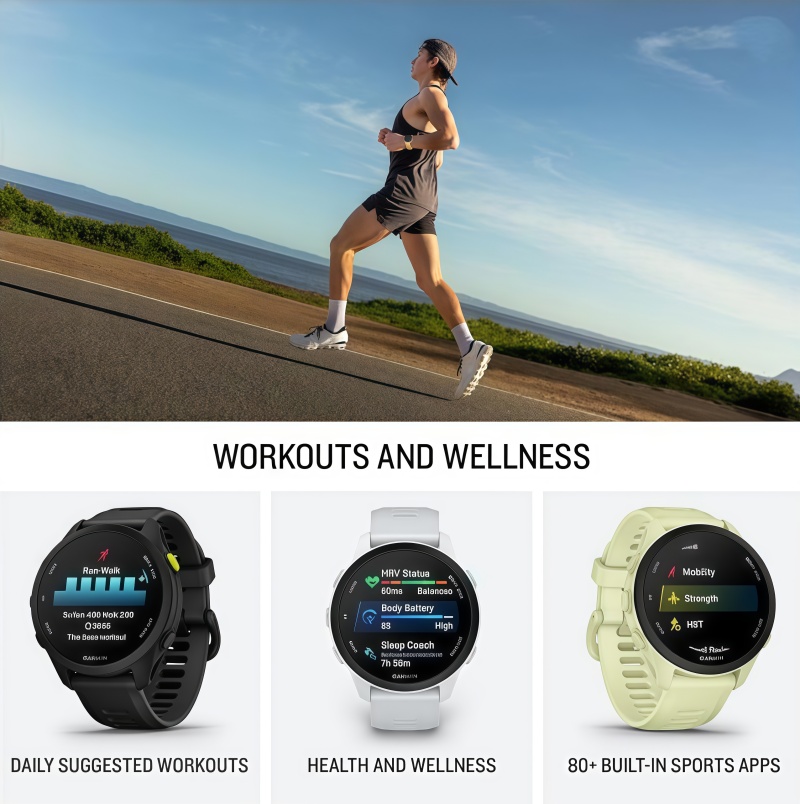 Garmin Forerunner 70 com até 1 - Timex Watches Smartwatch avaliação e preço