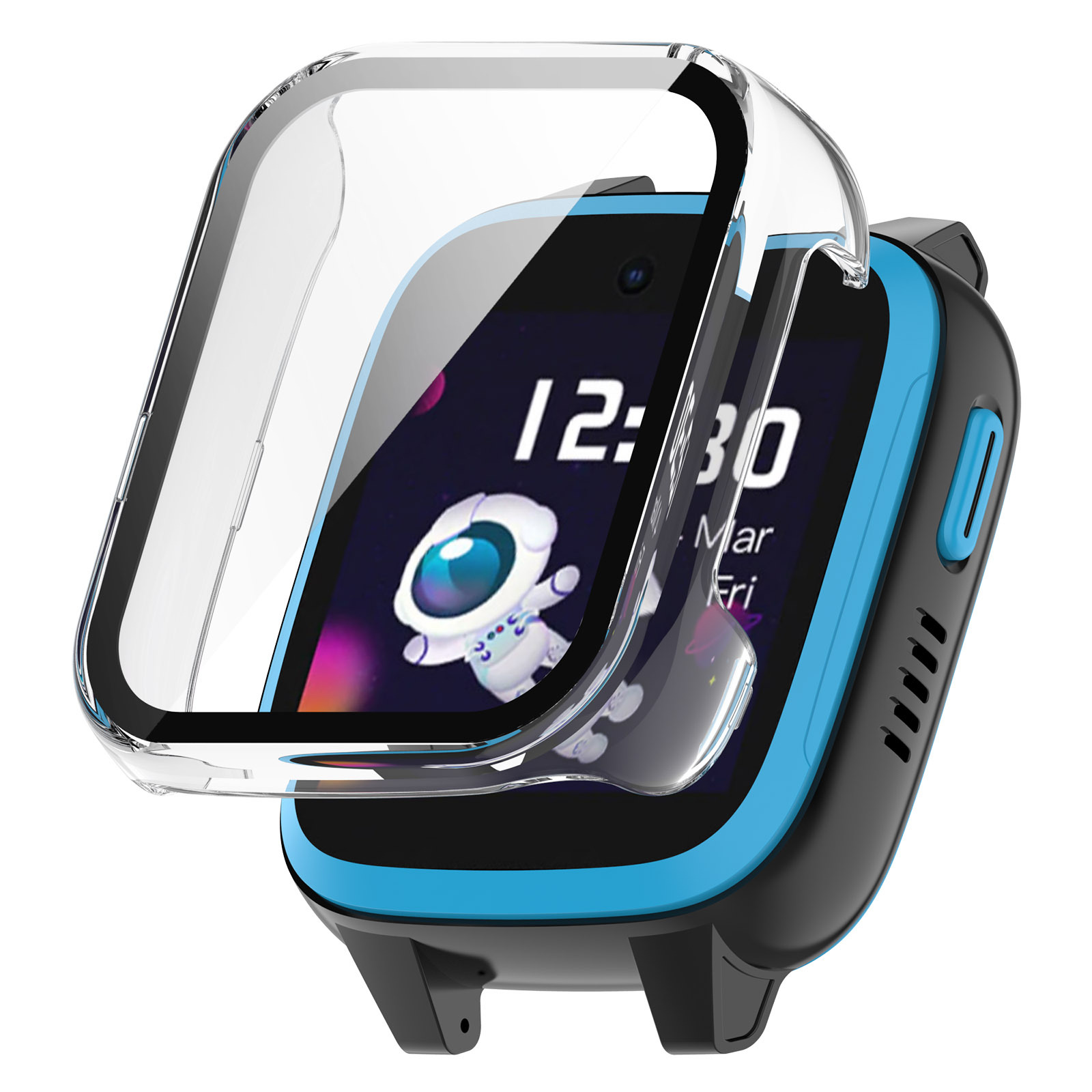 Hard Edge Shell Glass Screen P - Smartwatch Watches For Children avaliação e preço