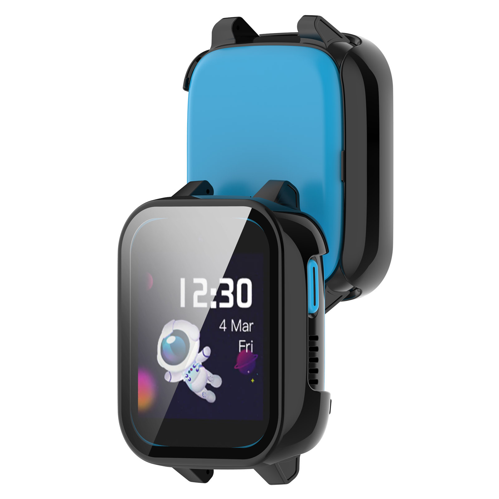 Hard Edge Shell Glass Screen P - Smartwatch Watches For Children avaliação e preço