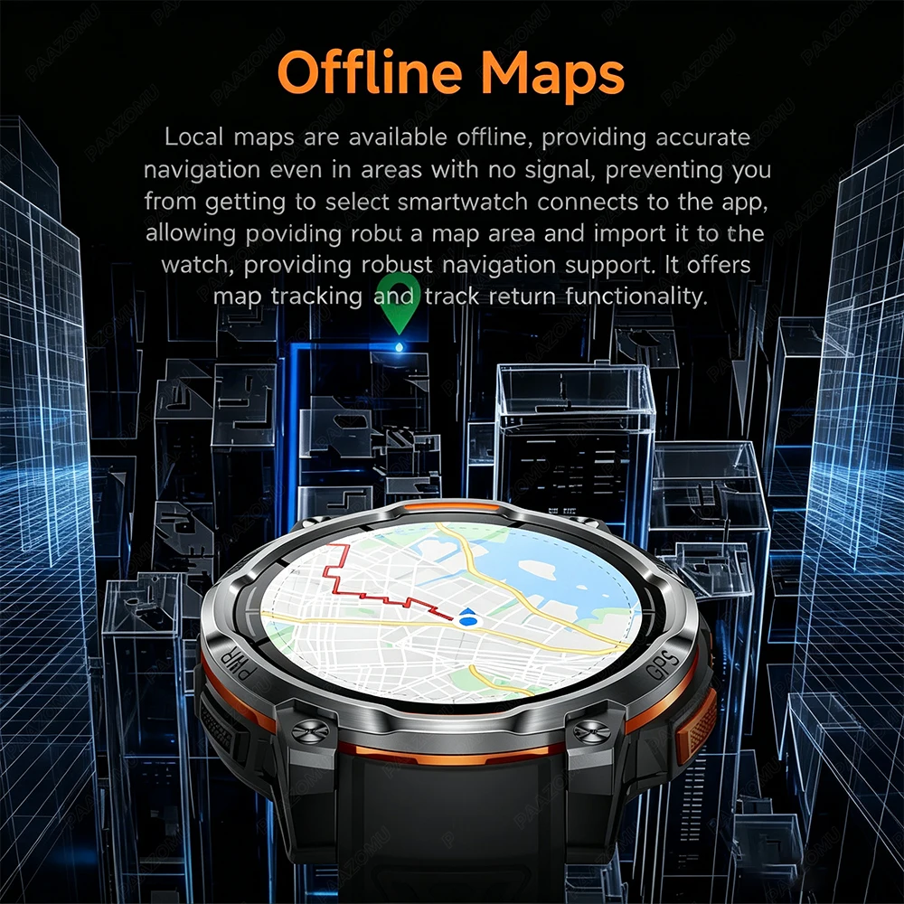 Relógio Inteligente com Mapa O - Smartwatch Watch Whatsapp avaliação e preço