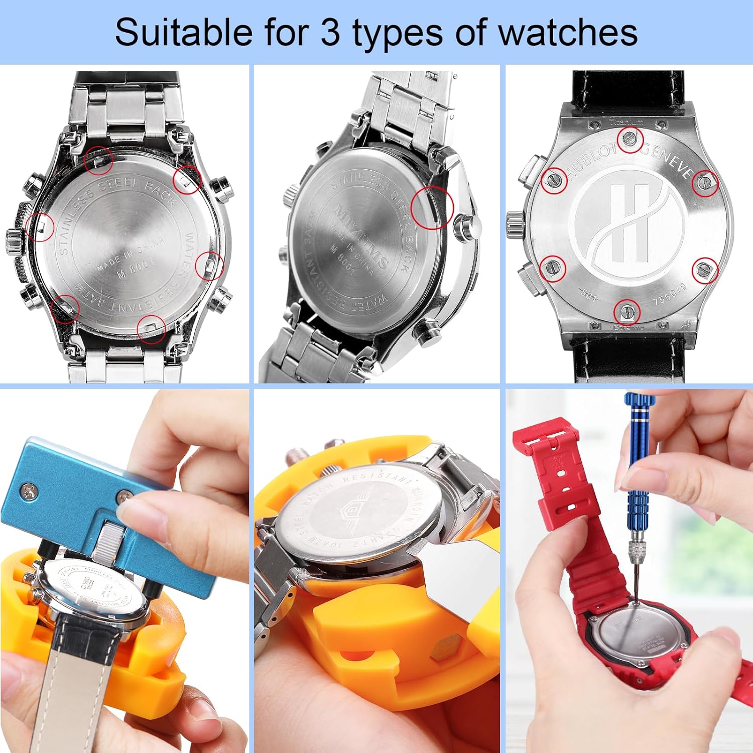 Assista Kit Substituição da Ba - Watchmaker Screwdriver avaliação e preço