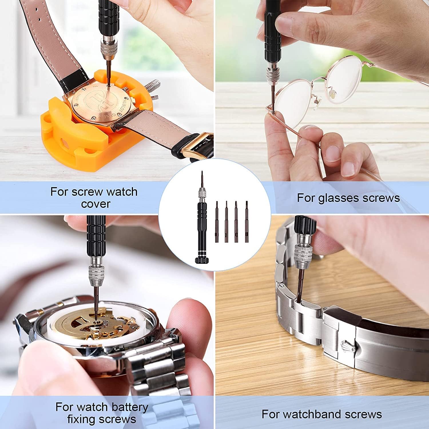 Assista Kit Substituição da Ba - Watchmaker Screwdriver avaliação e preço