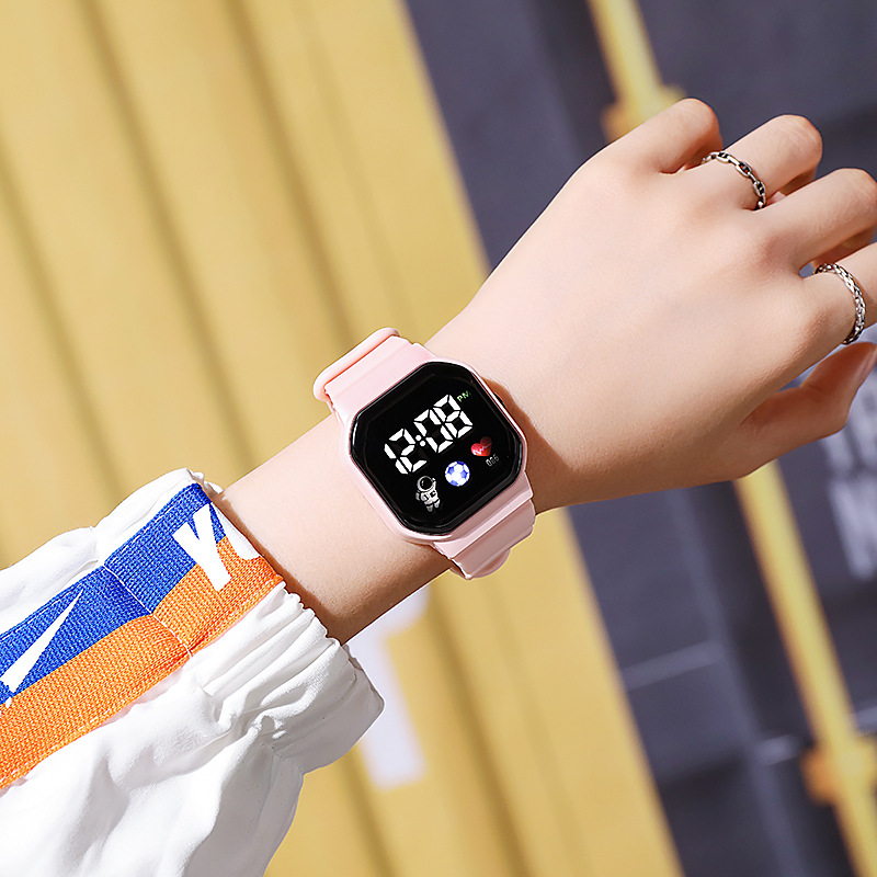 Relógio Eletrônico LED, Relógi - Smartwatch Watches For Girls avaliação e preço