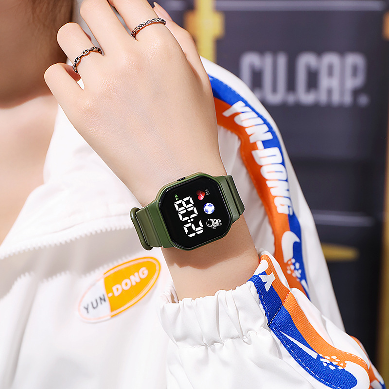 Relógio Eletrônico LED, Relógi - Smartwatch Watches For Girls avaliação e preço