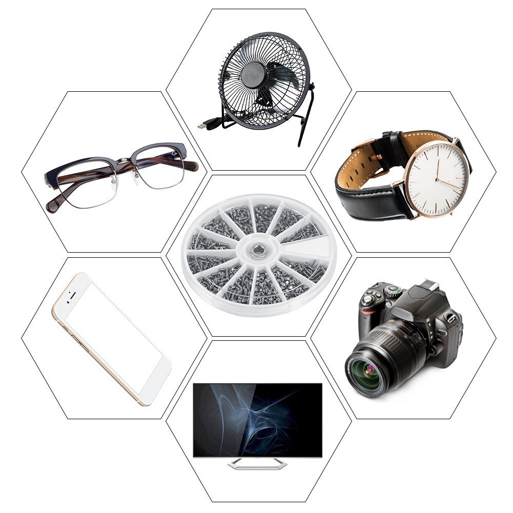 Conjunto de chaves de fenda e  - Watchmaker Screwdriver avaliação e preço