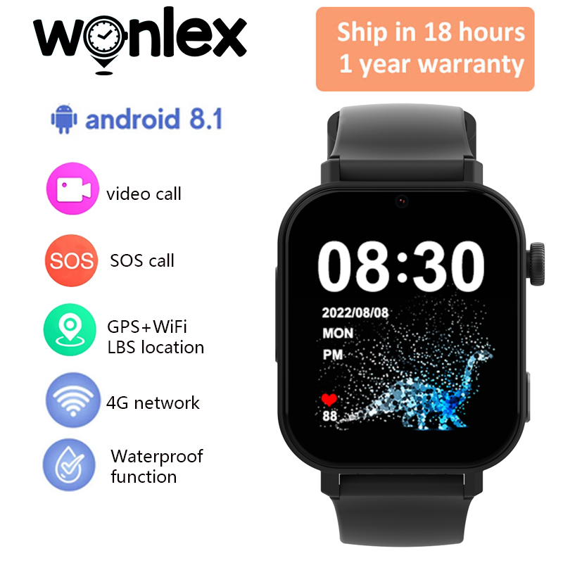 Wonlex kt36 4g relógio intelig - Smartwatch Watches For Children avaliação e preço