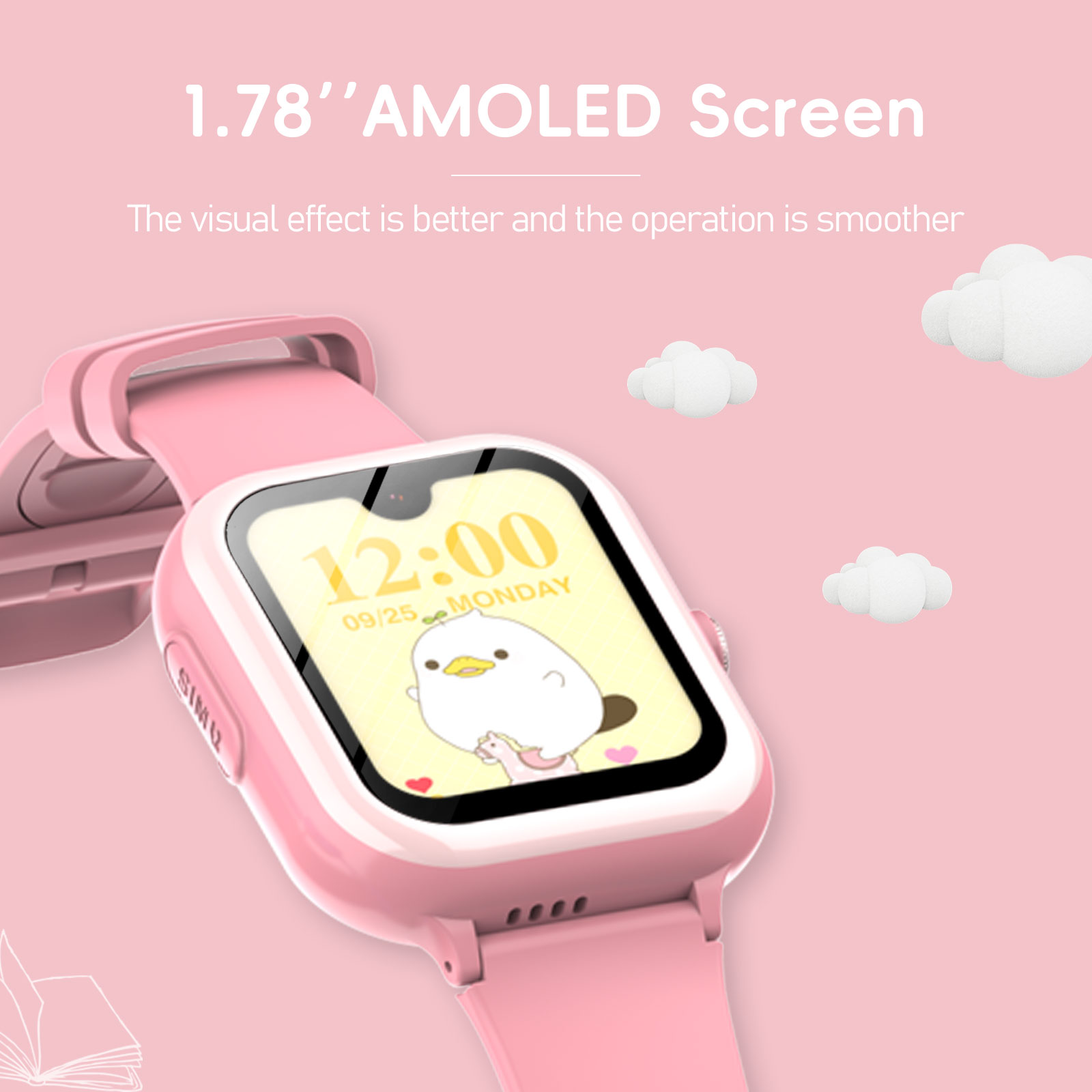 Relógio Inteligente Infantil W - Smartwatch Watch Whatsapp avaliação e preço