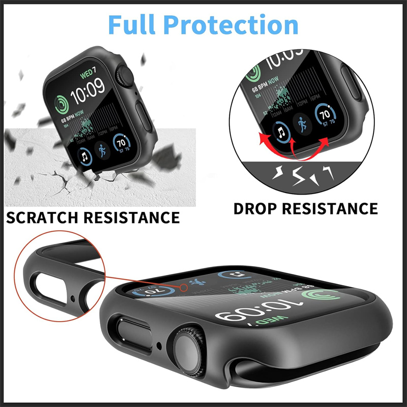 Vidro temperado + capa para ap - Iwatch Smartwatch Series 7 avaliação e preço
