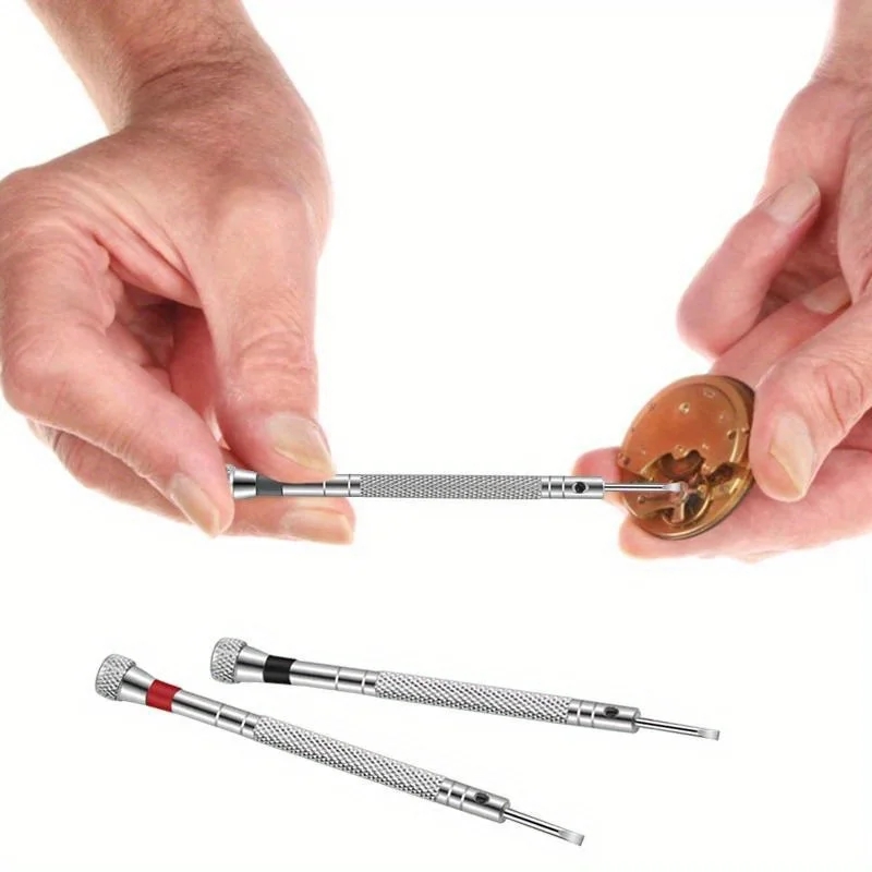 Chave de fenda de aço 5 tamanh - Watchmaker Screwdriver avaliação e preço