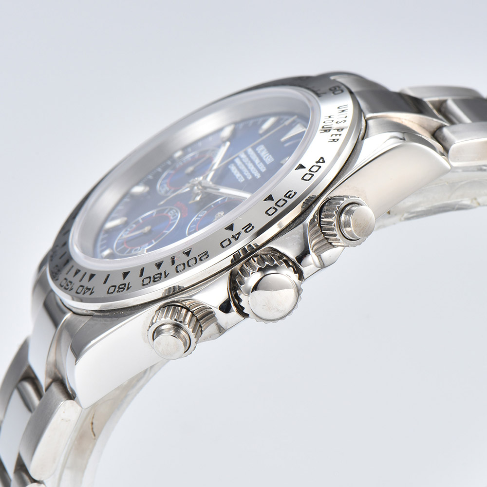 Relógios de luxo VK63 com vidr - Analog Quartz Watch avaliação e preço